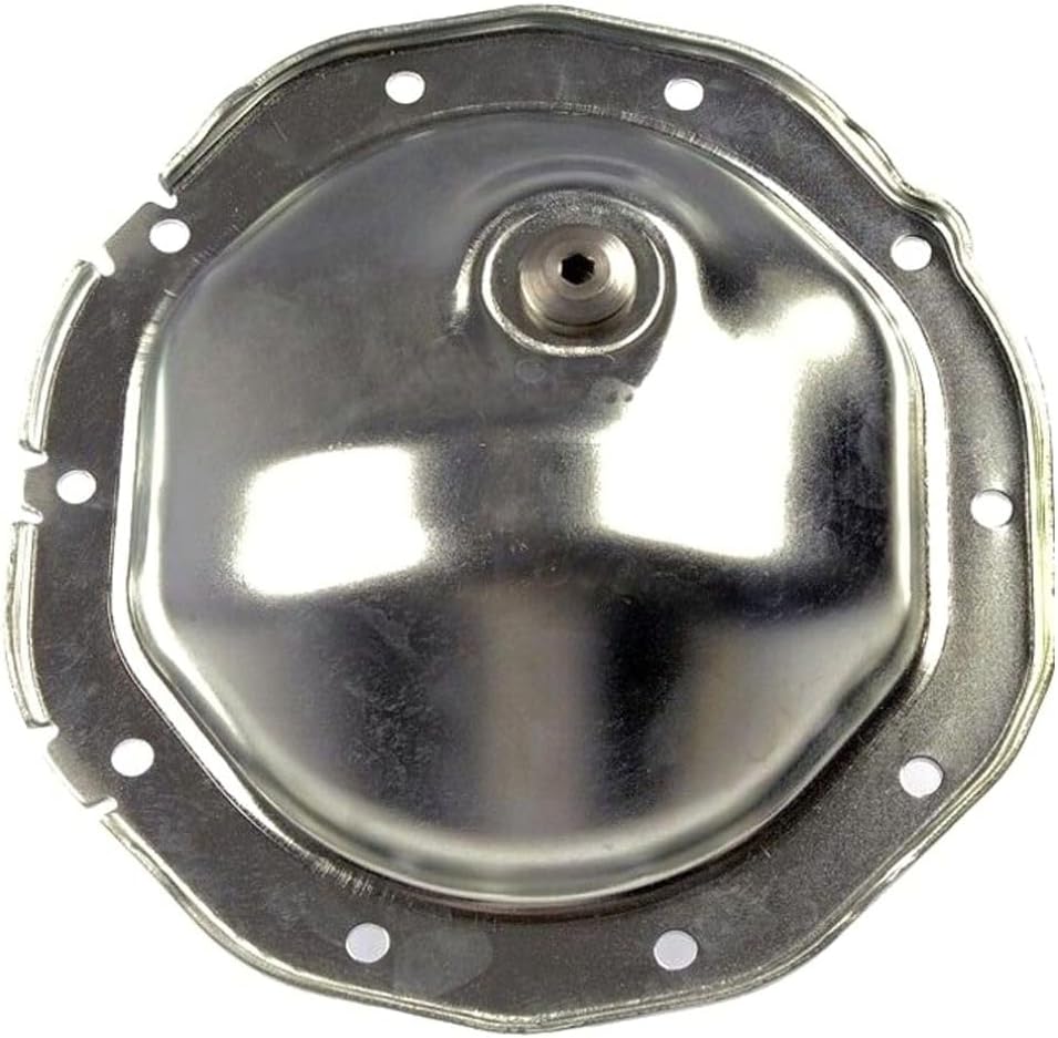 Differential Cover Rear for Yukon 98-08,for C/K 1500 98-99/Suburban 98-99,for Sierra 1500 99-08,for Sierra 1500/1500HD Classic 07,for Sierra 1500HD 01-03 05-06 Steel Silver Zinc