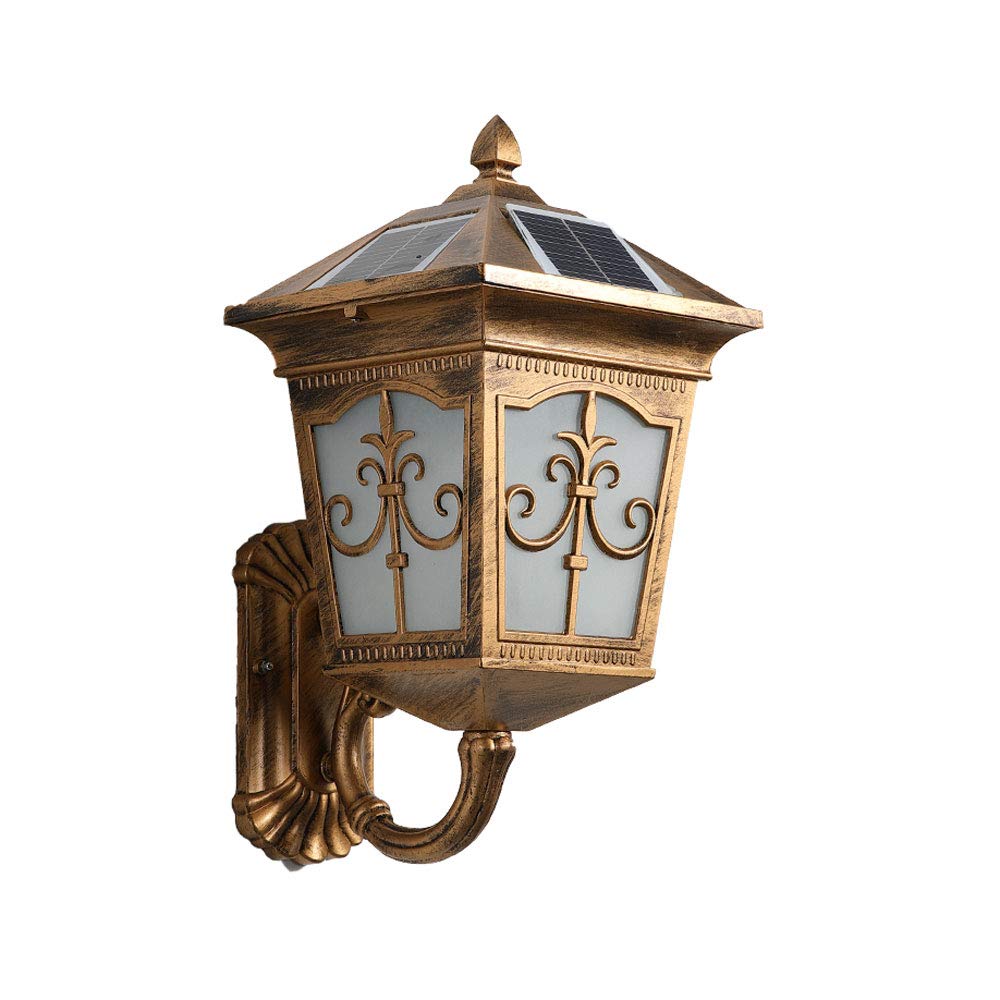 Applique murale solaire LED antirouille et étanche pour une longue durée de vie