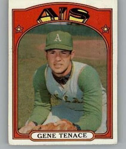 1972 Topps (EXMT) #189 Gene Tenace Oakland Athletics MLB Baseball Trading Card
