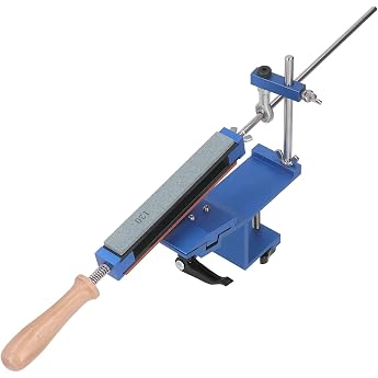 Knife Sharpener Whetstone Kit - 6 Piece Whetstone - Knife Sharpening System - Knife Sharpener - 360  Angle Adjustment - Corrosion Resistant - Easy to Use - Quick Fastening - Safe to Use - 304 Stainless Steel Material