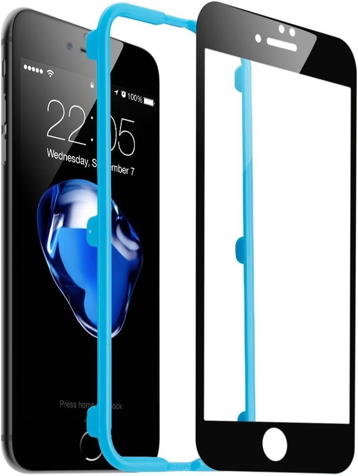 iPhone 6 /6s Screen Protector, ESR iPhone 6 / 6s [3D Touch Compatible] 0.2mm Full Screen Tempered Glass Protector for iPhone 6 /6s 4.7 inches (Black)