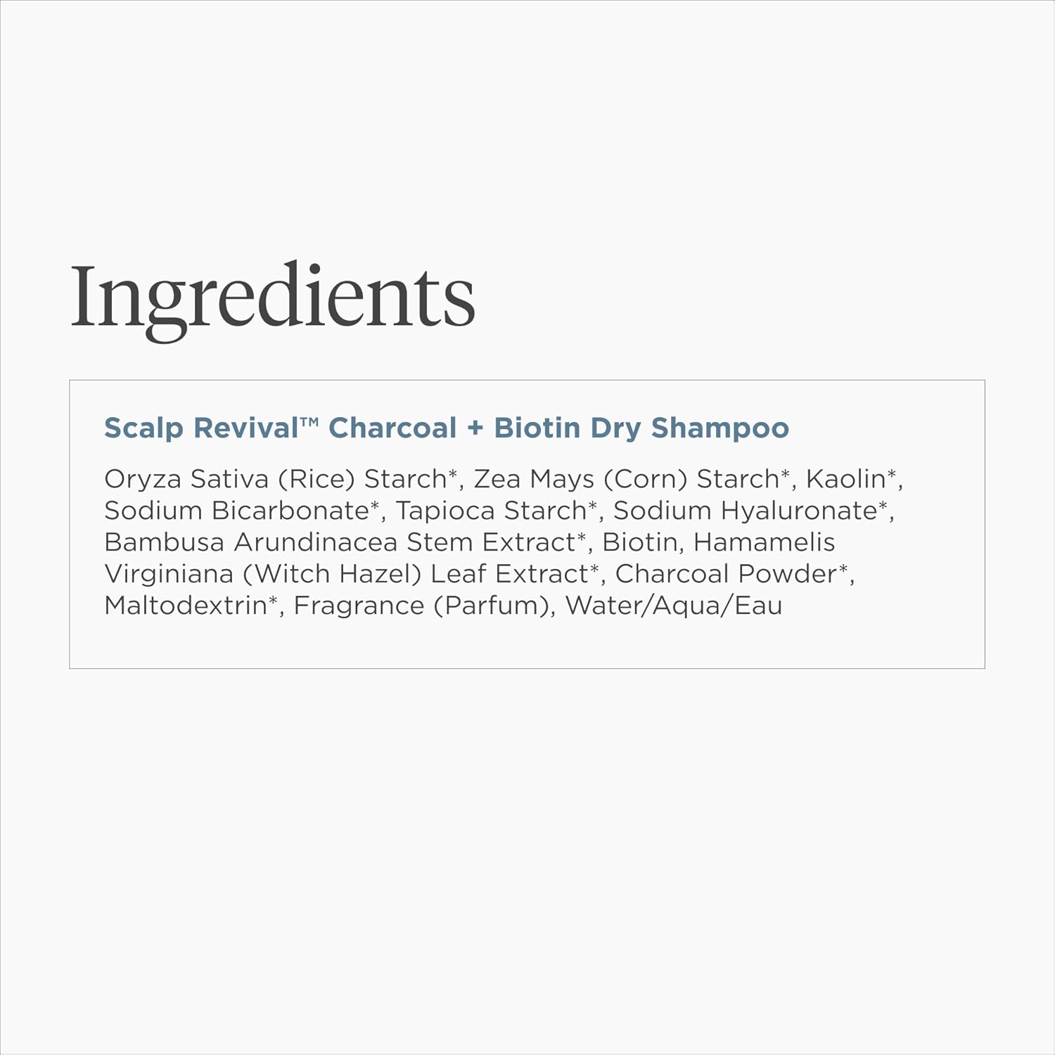 Briogeo Scalp Revival Charcoal + Biotin Dry Shampoo | Non-Aerosol Powder for Oily Roots | Detoxifying Dry Shampoo for All Hair Types | Vegan & Cruelty Free | 1.7 oz. - Image 10