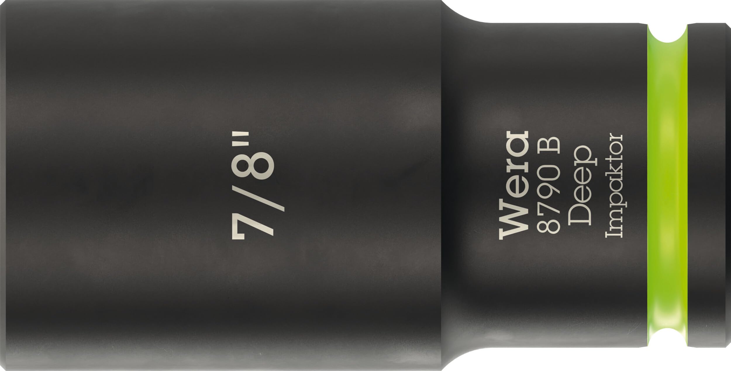 Wera Multicolour 8790 B Impaktor Deep Socket With 3/8" Drive, 7/8" X 63 Mm