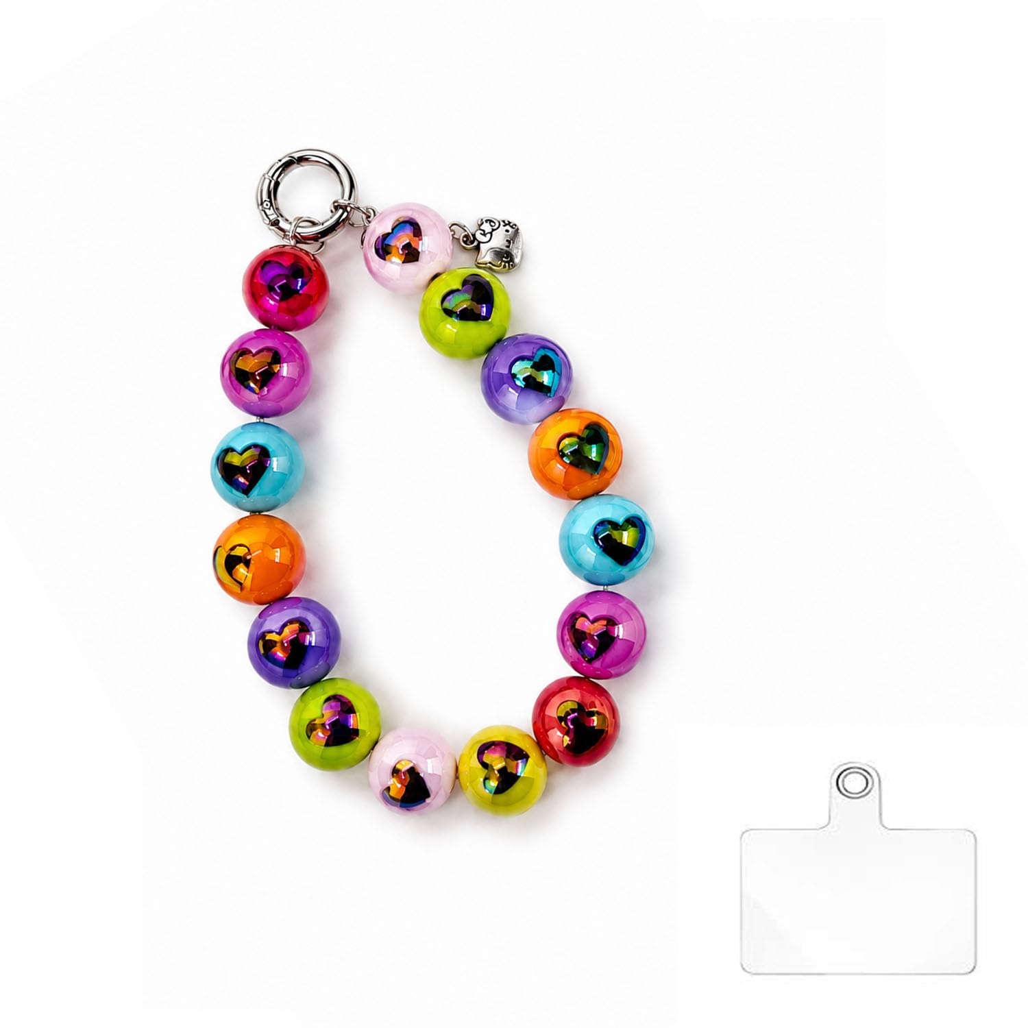 Phone Charms | Phone Strap | Wrist Strap | Cute Y2K Mobile Charm Straps | Mobile Straps For Women & Gils | Gift For Women | Bag Charms | Mobile Bracelet | Hand Bracelet Kawaii Bag Charm Multi-image-5