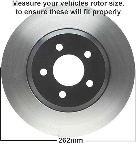 Miniatura 3 de Detroit Axle - Kit de frenos delanteros para Honda Civic 1999-2005 EL 2010-14 Insight Rotores de freno de disco Pastillas de freno de cerámica 1999