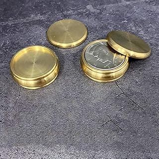 SUMAG Okito & Boston Box Set (Half Dollar Size) Magic Trick Coin Appear Vanish Magic Magician Close Up Illusion Gimmick Prop Mentalism