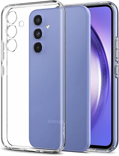 Spigen Cristal líquido diseñado para Galaxy A54 5G Case (2023) - Cristal transparente