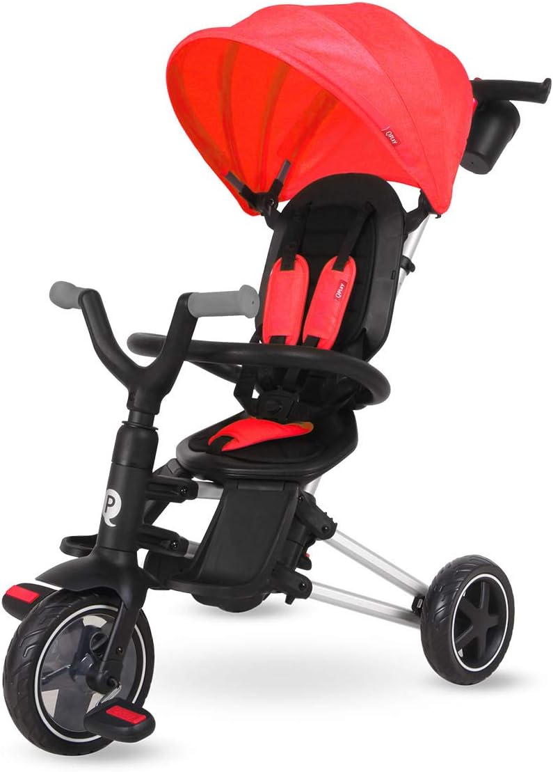 Q Play Nova Eva Folding Tricycle, Red