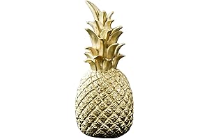SYCOOVEN Pineapple Figurines Home Decor Golden - Perfect for DIY Decor