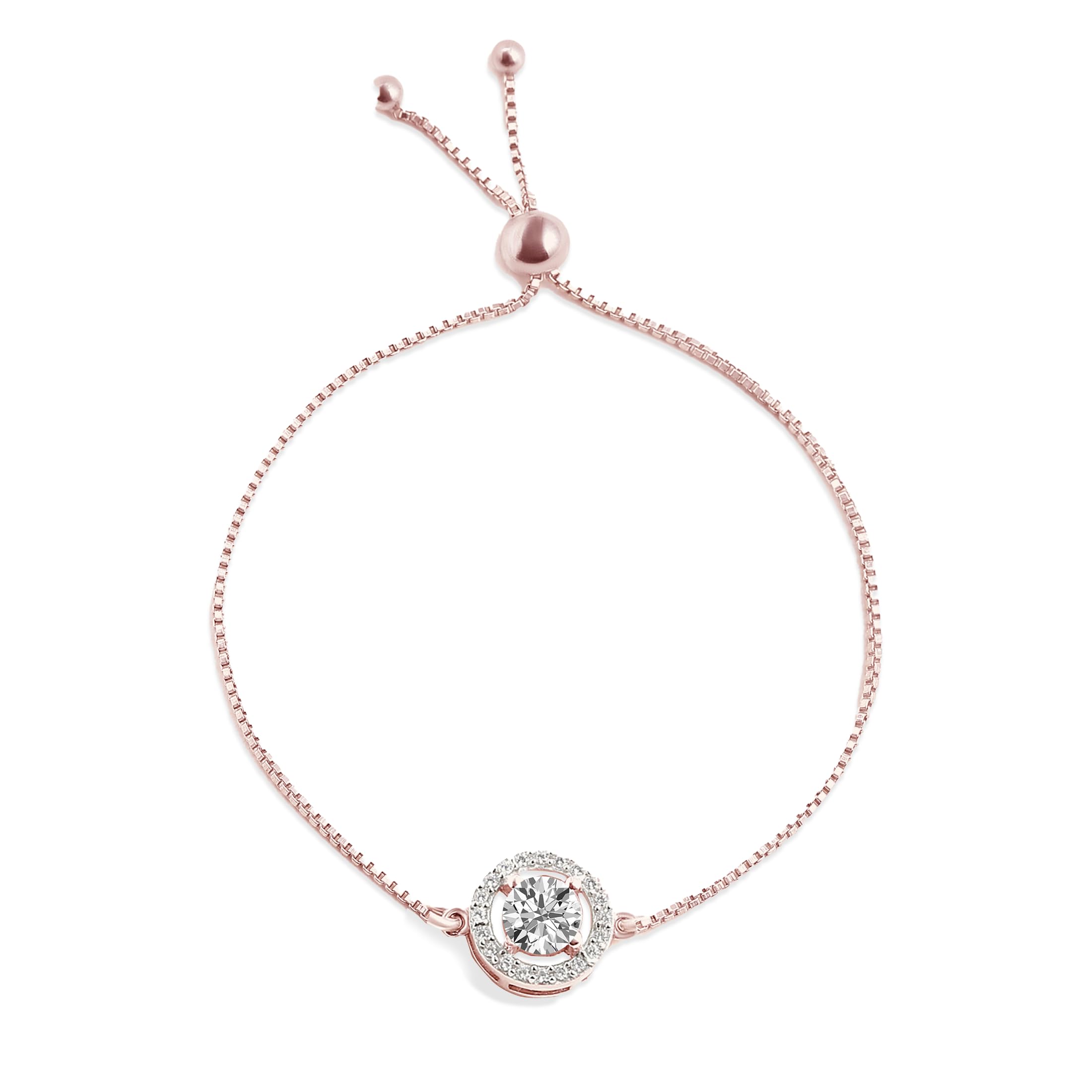 See full amazon price history chart for MABEL 925 Sterling Silver, Rhodium Plated Round Halo Bracelet, Fine Jewellery Gifts for Women & Girls, Assured Purity & 6 Month Warranty* (Rose Gold) MABEL 925 Sterling Silver, Rhodium Plated Round Halo Bracelet, Fine Jewellery Gifts for Women & Girls, Assured Purity & 6 Month Warranty* (Rose Gold) (B0CV1N1HQ5) Amazon Price History, Amazon Price Tracker