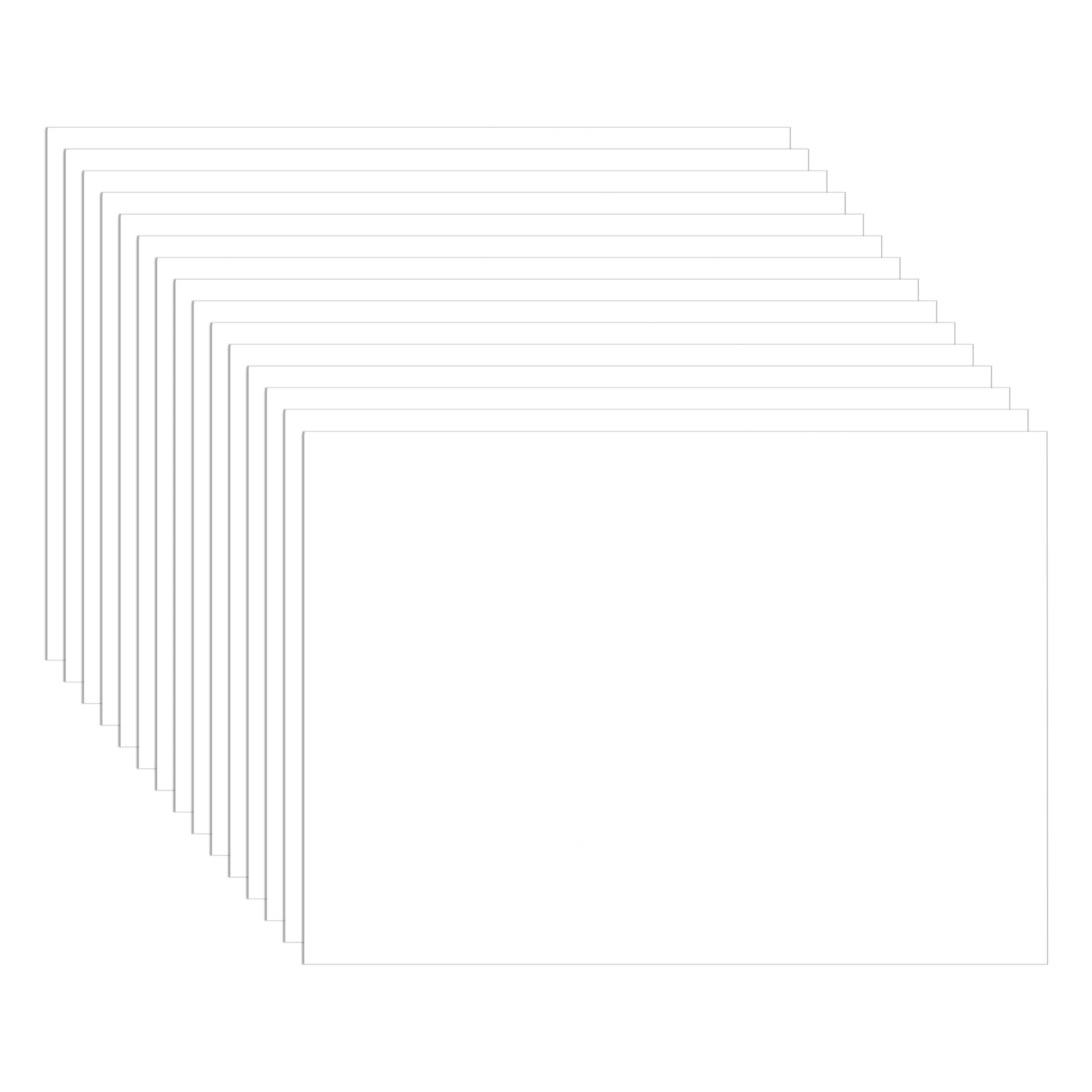 Guakicae White Cardstock 5x7