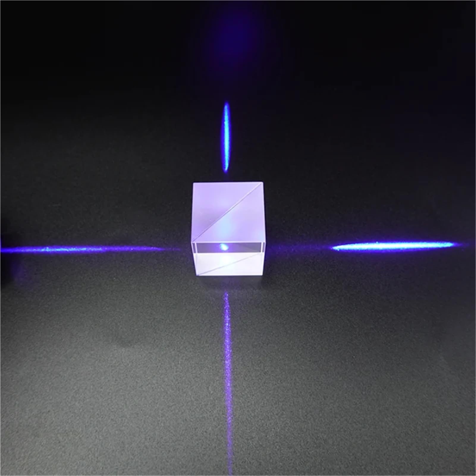 Prisme cube transflectif K9 5:5 – Prisme en verre optique pour une manipulation de précision de la lumière (20/30/40/50 mm) (50 mm)