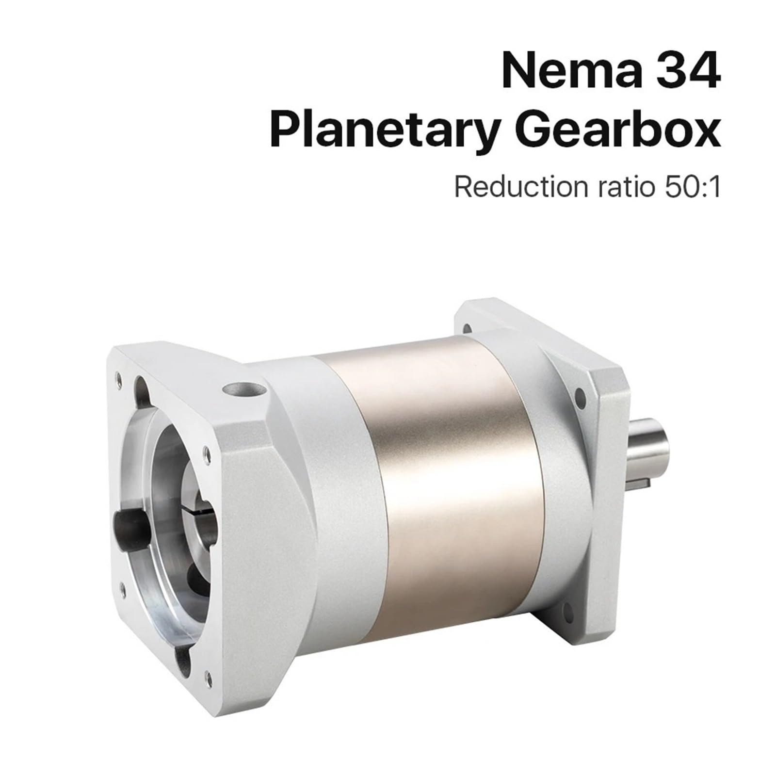 Réducteur de Vitesse de Moteur de boîte de Vitesses planétaire Nema34 Rapport 50:1 avec entrée de 14 mm 1 pièces