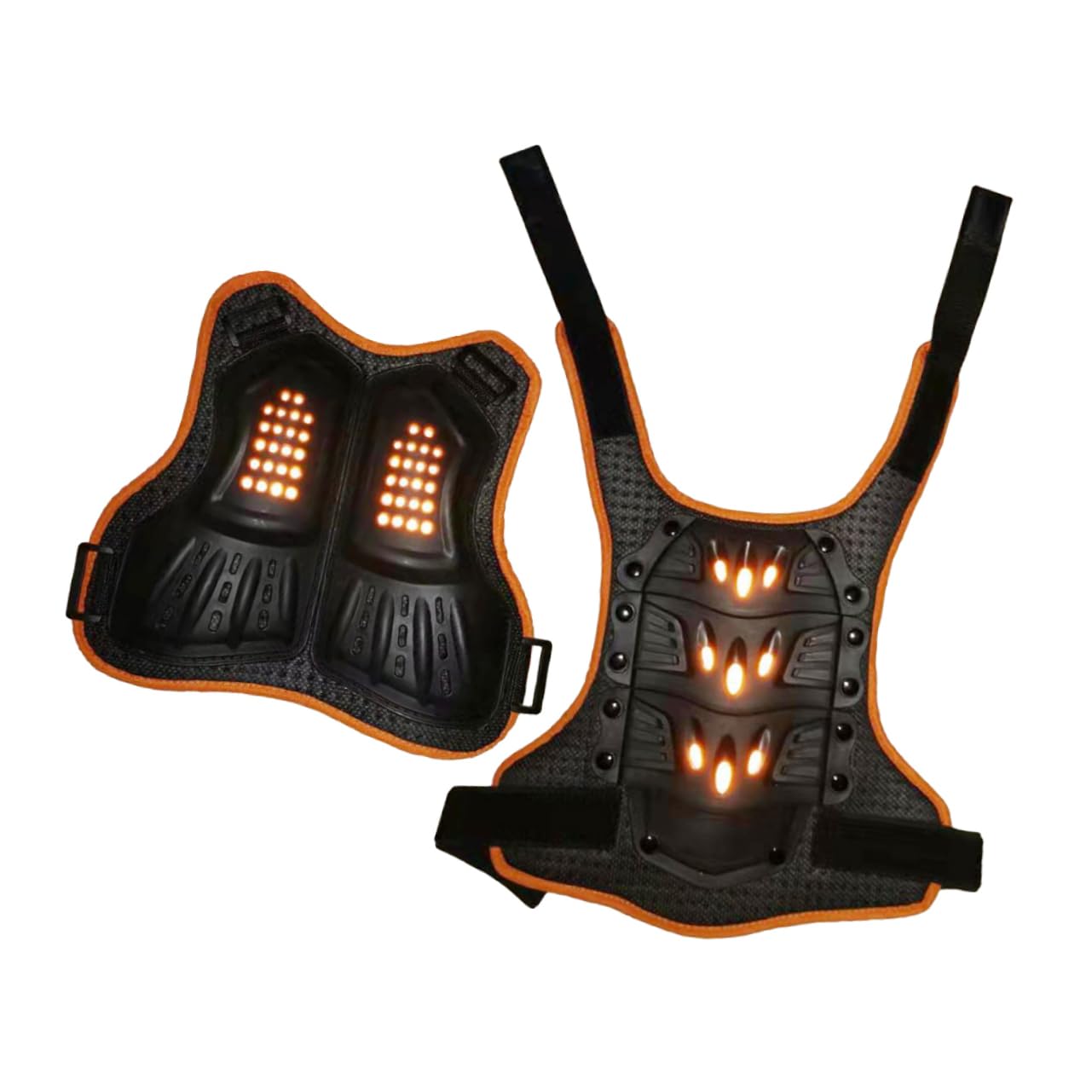 Toddmomy Boys and Girls Sports Protective Gear Bike Boys and Girls Protective Cycling Safety Gear Jacket Back Shoulder Protection