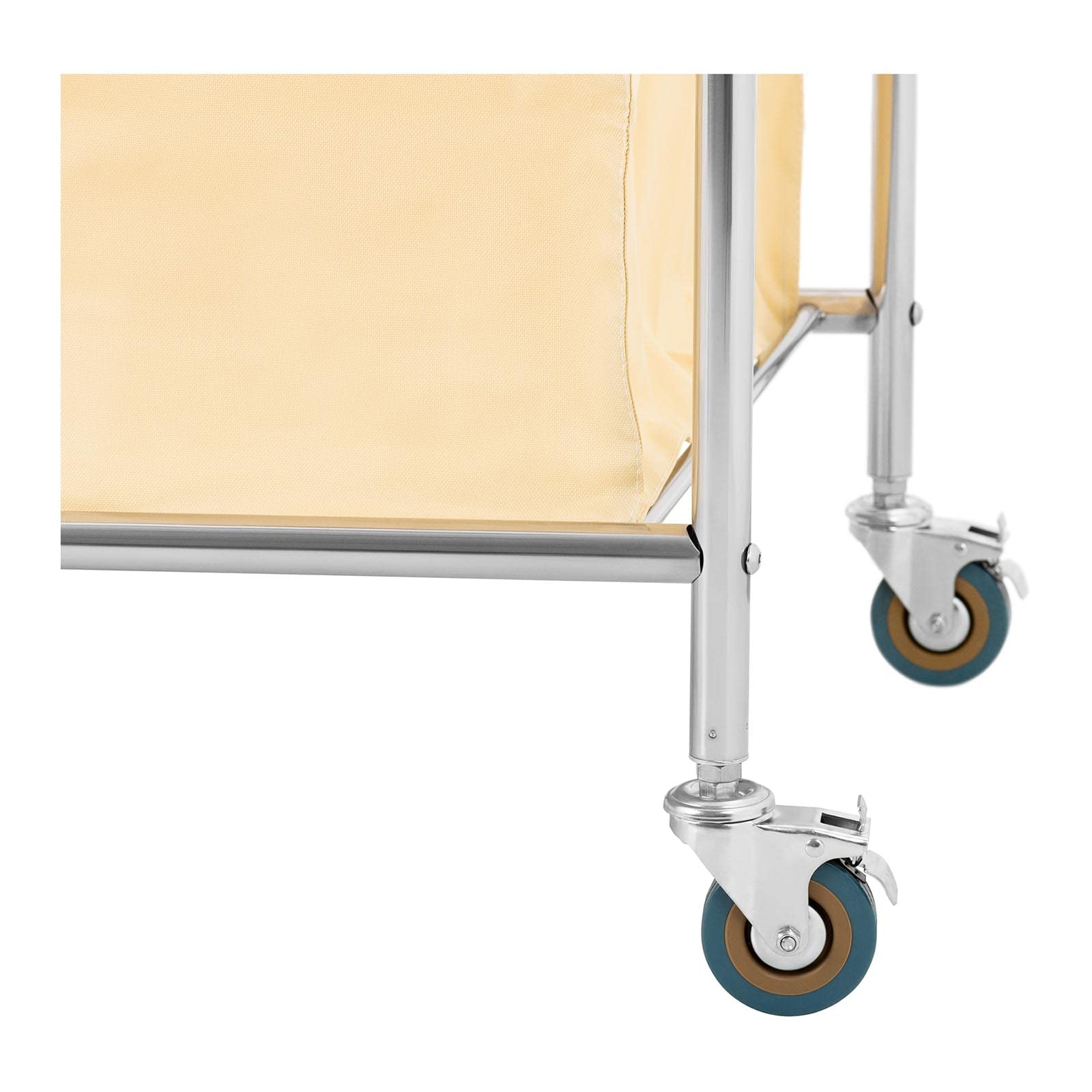 Royal Catering - RCWW 1 - Carro para Ropa - 250 L - 4 Ruedas / 2 Frenos - Bolsa: 82 x 50 x 60 cm