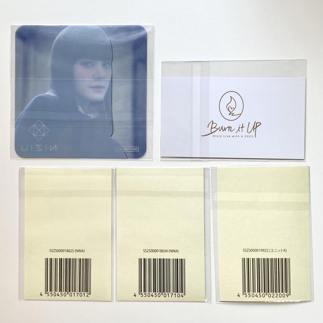 Amazon.co.jp: NiziU NINA ニナ トレカ クリアカード 購入者特典