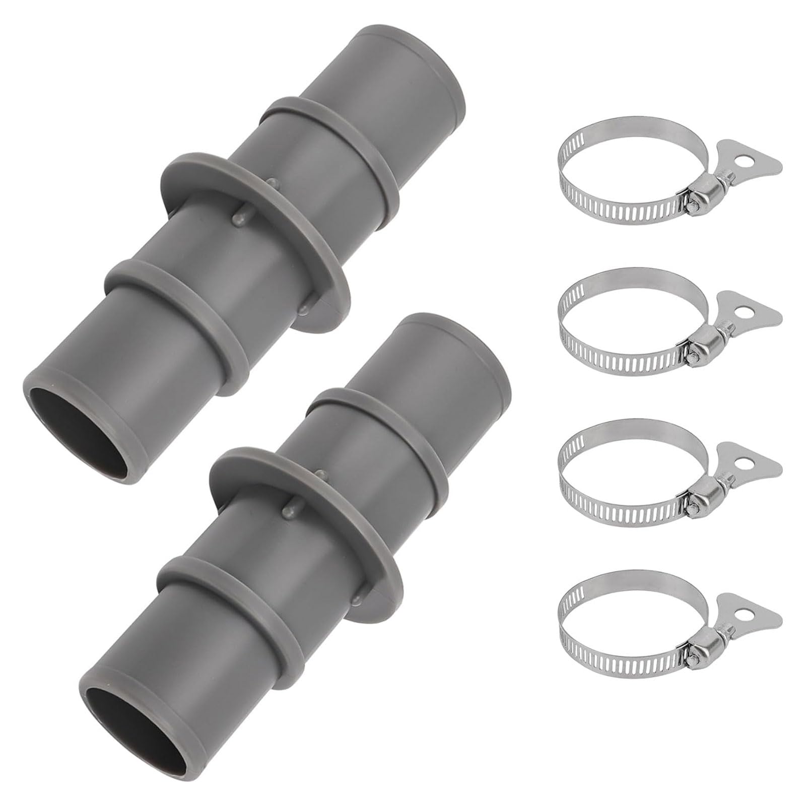 Elnwnnkc Multicolor 2Pcs General Pool Vacuum Hose Connectors 1/4" Or / 2" For Swimming Vacuums Cleaners & Filter Pumps Hoses Cleaner Hose Adapter