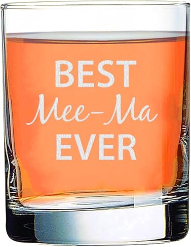 Miniatura 179 de Best G Pa Ever - Vaso de whisky Bourbon Old Fashsioned de 10.5 onzas grabadas con láser, vasos de cóctel transparentes grabados con grabado a mano,