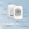 Blood Glucose Meter Set with Test Strips 100 Sugar Meter Glucose Monitor with 100 Lancets Most Accurate Silver Electrode Ketone Warning mg/dL
