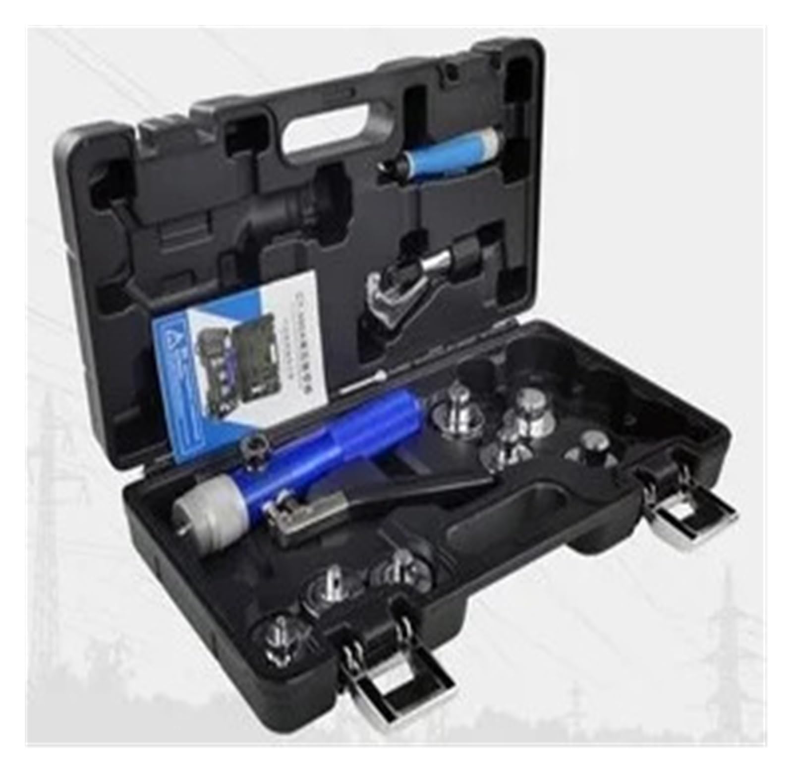 Flaring Tool, 10-42mm Portable Hydraulic Expander, CT-300AL Universal Copper Tube Aluminum(10-28MM)