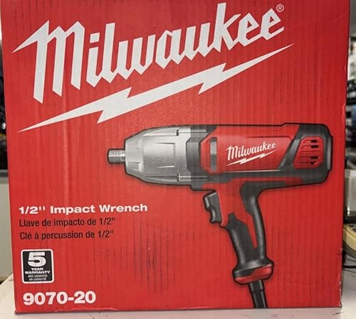 MILWAUKEE'S Impact Wrench, 120VAC, 7.0 Amps, 1/2