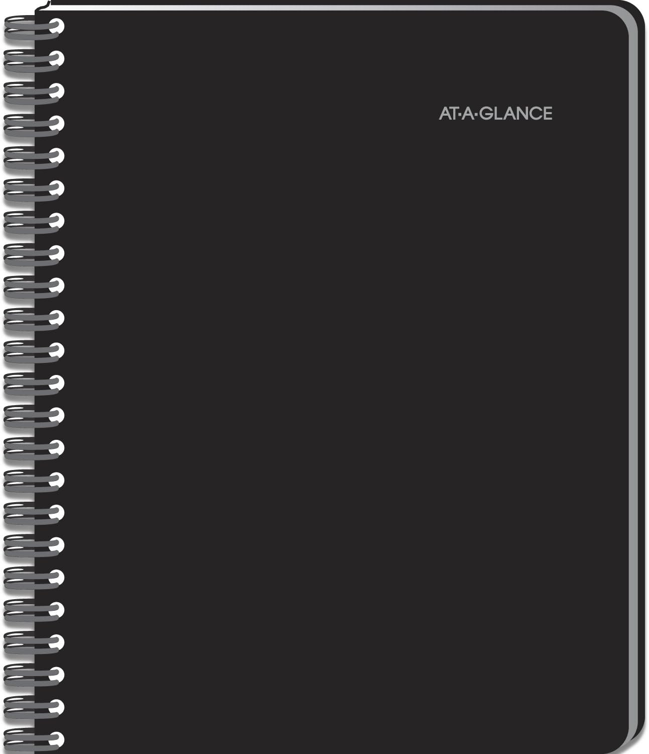 AT-A-GLANCE 2014–2015 Academic Year Collegiate Weekly and Monthly Appointment Book, Wirebound, Black, 8 x 9.88 Inch Page Size (70-CP01-05)