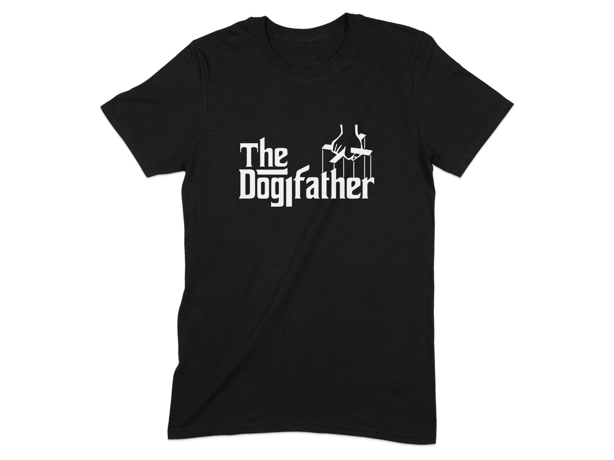 Funny Dog Lover T-Shirt, The Dogfather Graphic Tee, Pet Owner Gift, Unisex Tee for Dog Moms and Dads (Small, Black) (B0CTXQ7B9T) Amazon Price History, Amazon Price Tracker