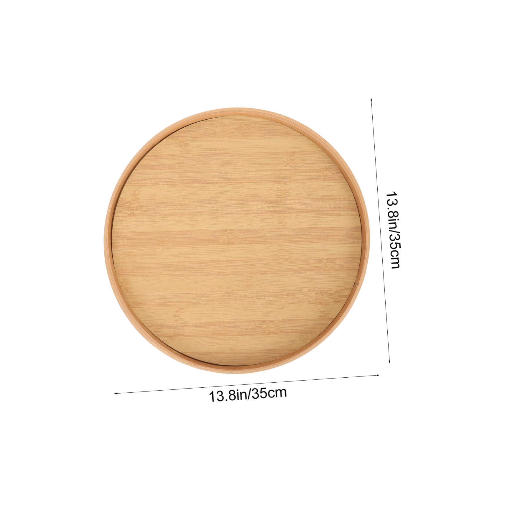 Marco de Fotos Redondo de Madera para Escritorio Diseño Moderno y Acabado de Fina Artesanía, Adecuado para Decoración del Hogar y Exhibición de Fotos