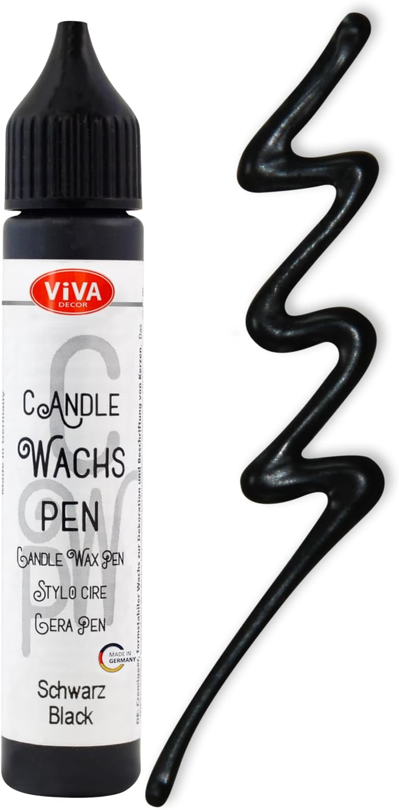 Viva Decor Candle Pen 28ml-Black