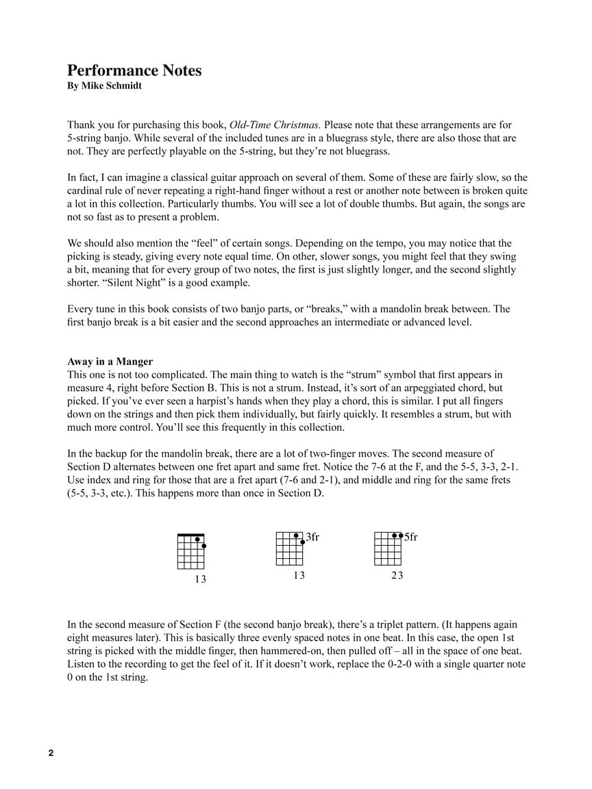 Old-Time Christmas: Banjo Play-Along Volume 4 (Banjo Play-Along, 4, Band 4)