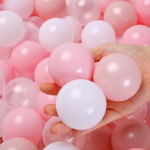 Miniatura 6 de TRENDPLAY 50 bolas de plástico para hoyos de bolas, ideales para gatear bolas y piscinas, despierta la imaginación de tu niño