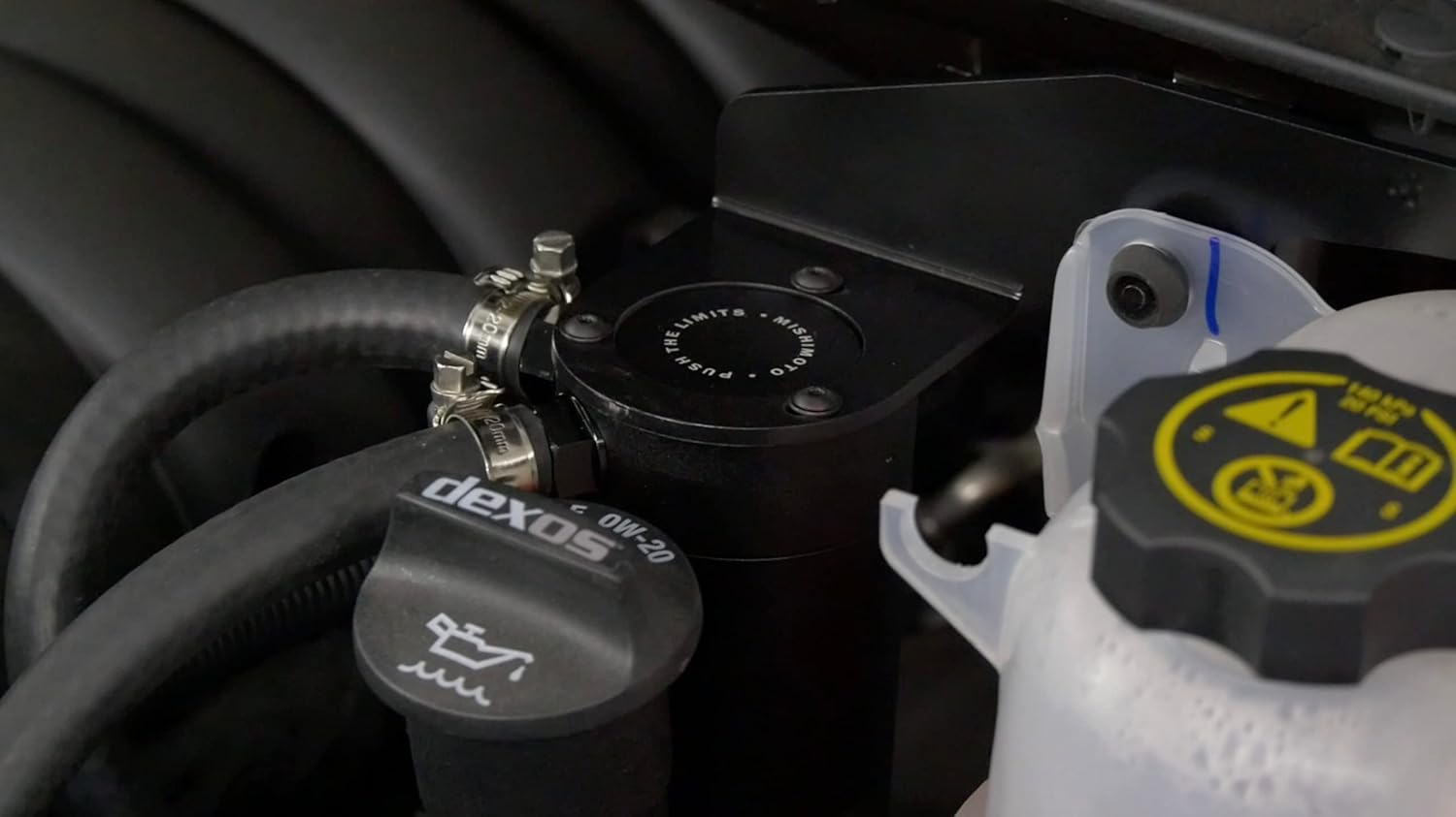 Mishimoto Baffled Oil Catch Can Kit Compatible with Chevrolet/GMC 1500 5.3L/6.2L 2019+