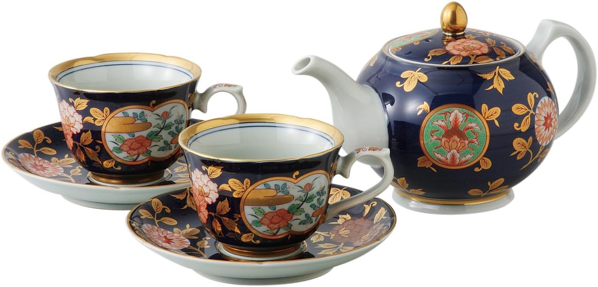 Aya Kon Saikaitoki Imari tea set 11485 (Japan import / The package and the manual are written in Japanese)