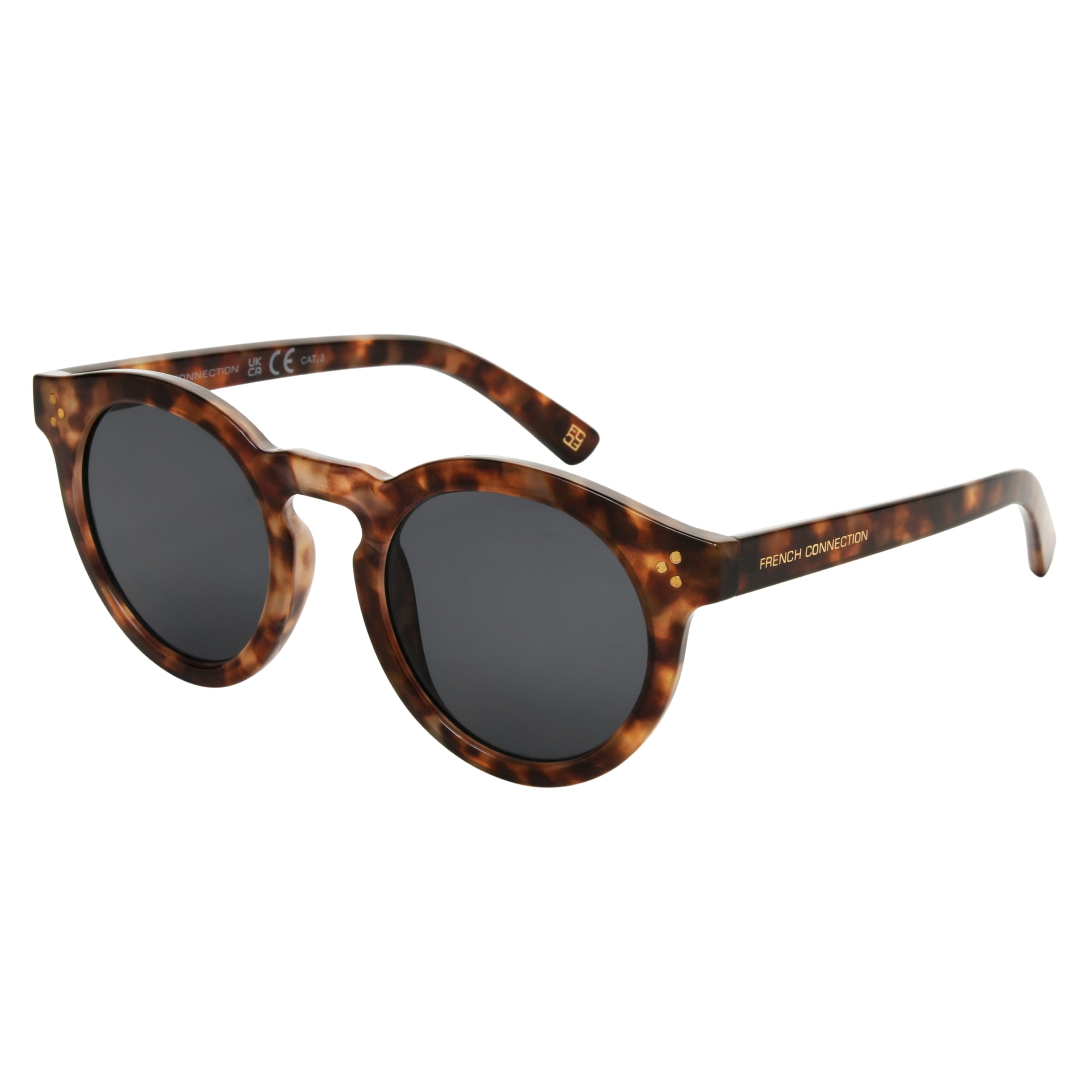 French Connection Women's Etta Round Sunglasses