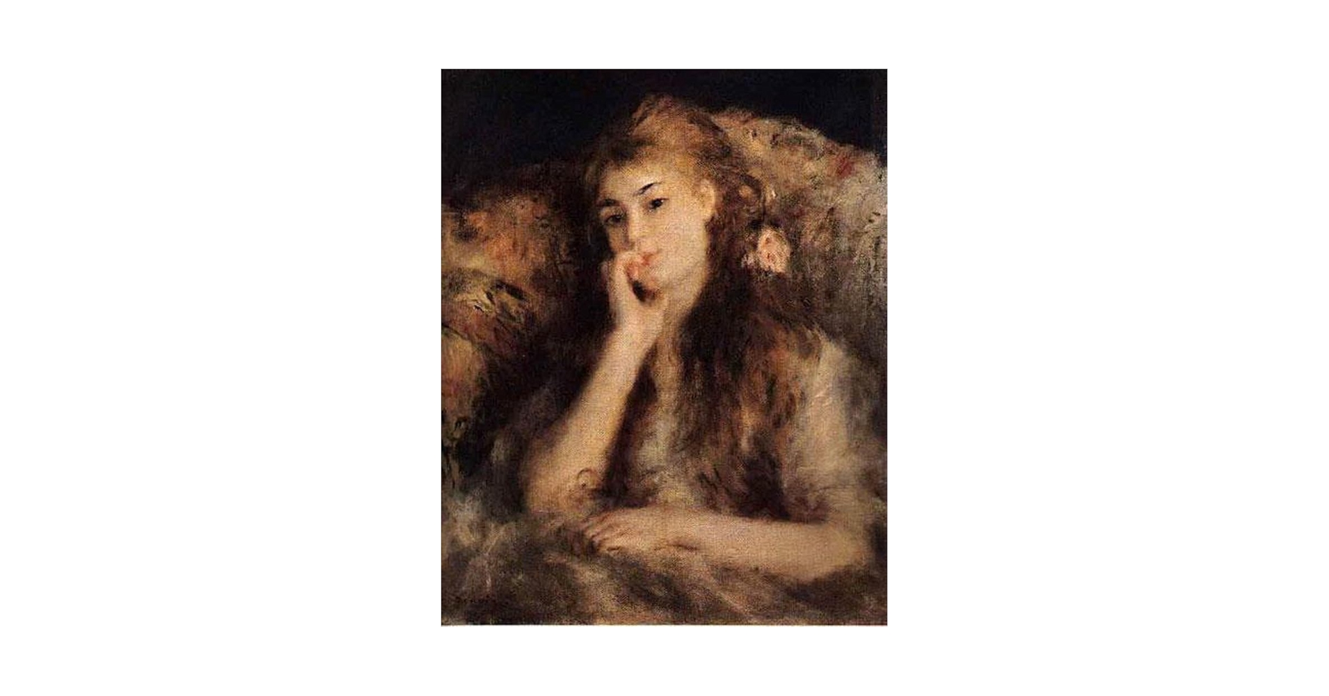 Amazon.co.jp: 16 の有名な絵画 - 少女の肖像画、ピエール