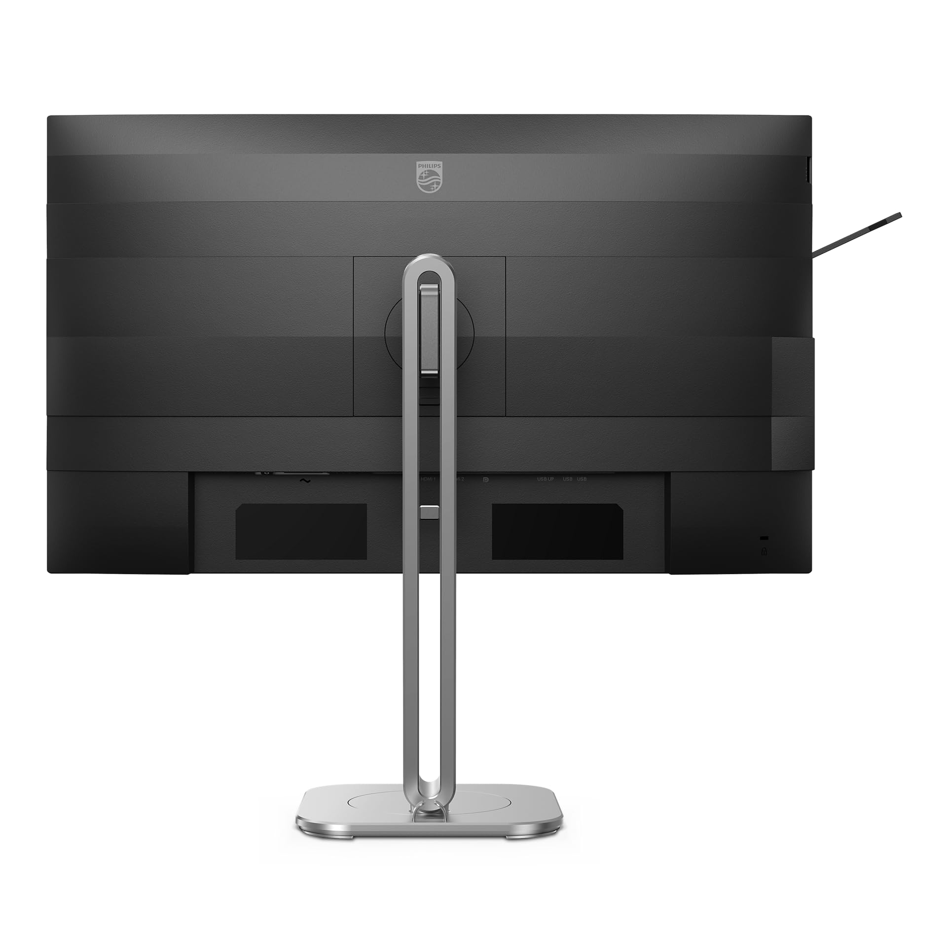 Philips 27B2G5500 USB Hub Monitor 27 pollici WQHD, 100Hz, IPS, 4ms GtG, altezza regolabile, Speakers (2560x1440 HDMI 2x 2.0 DP 1x 1.4) grigio antracite