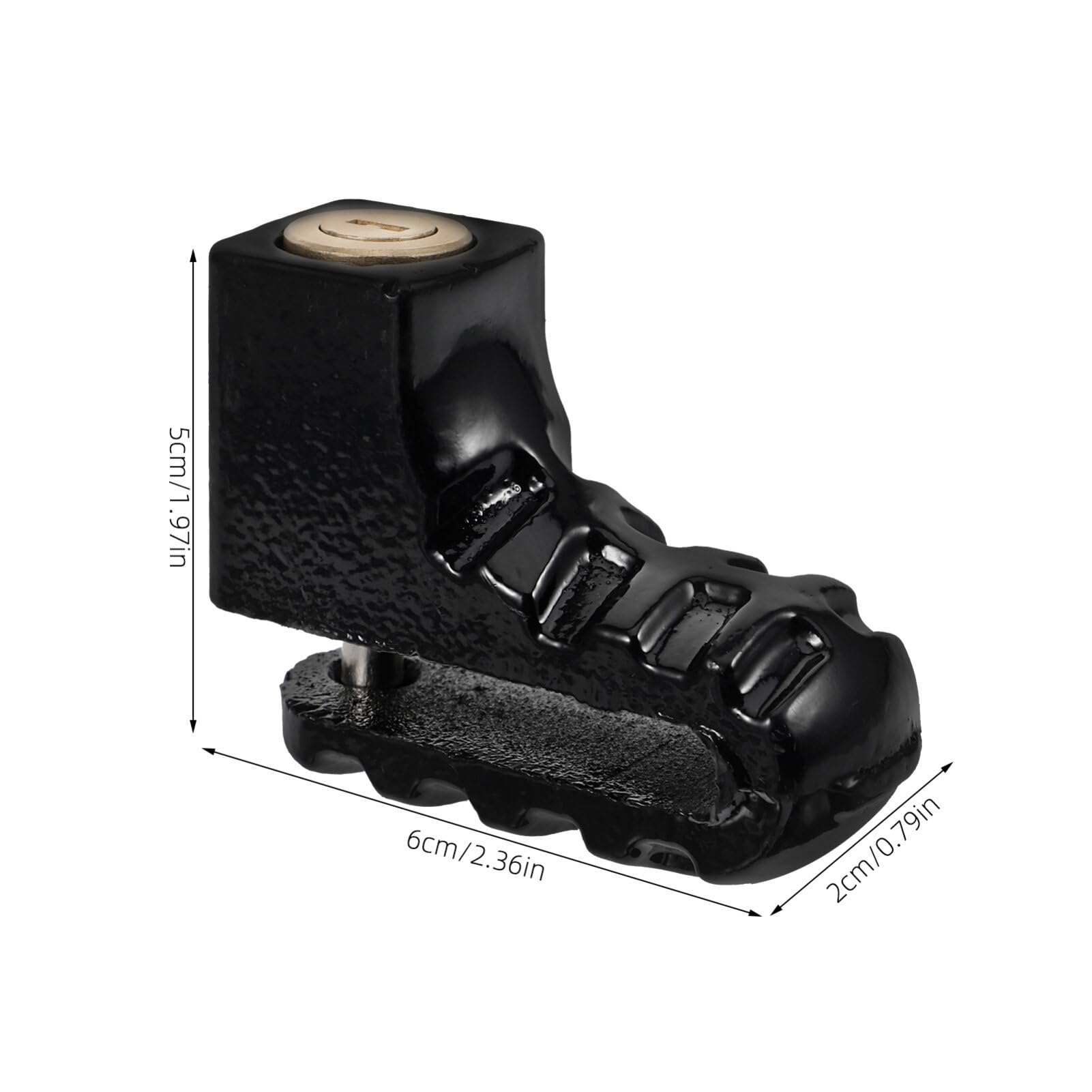 VANZACK 1 Set of Motorcycle Disc Brake Lock Bike Cycling Disc Brake Wheel Lock Motorcycle Disc Brakes Lock