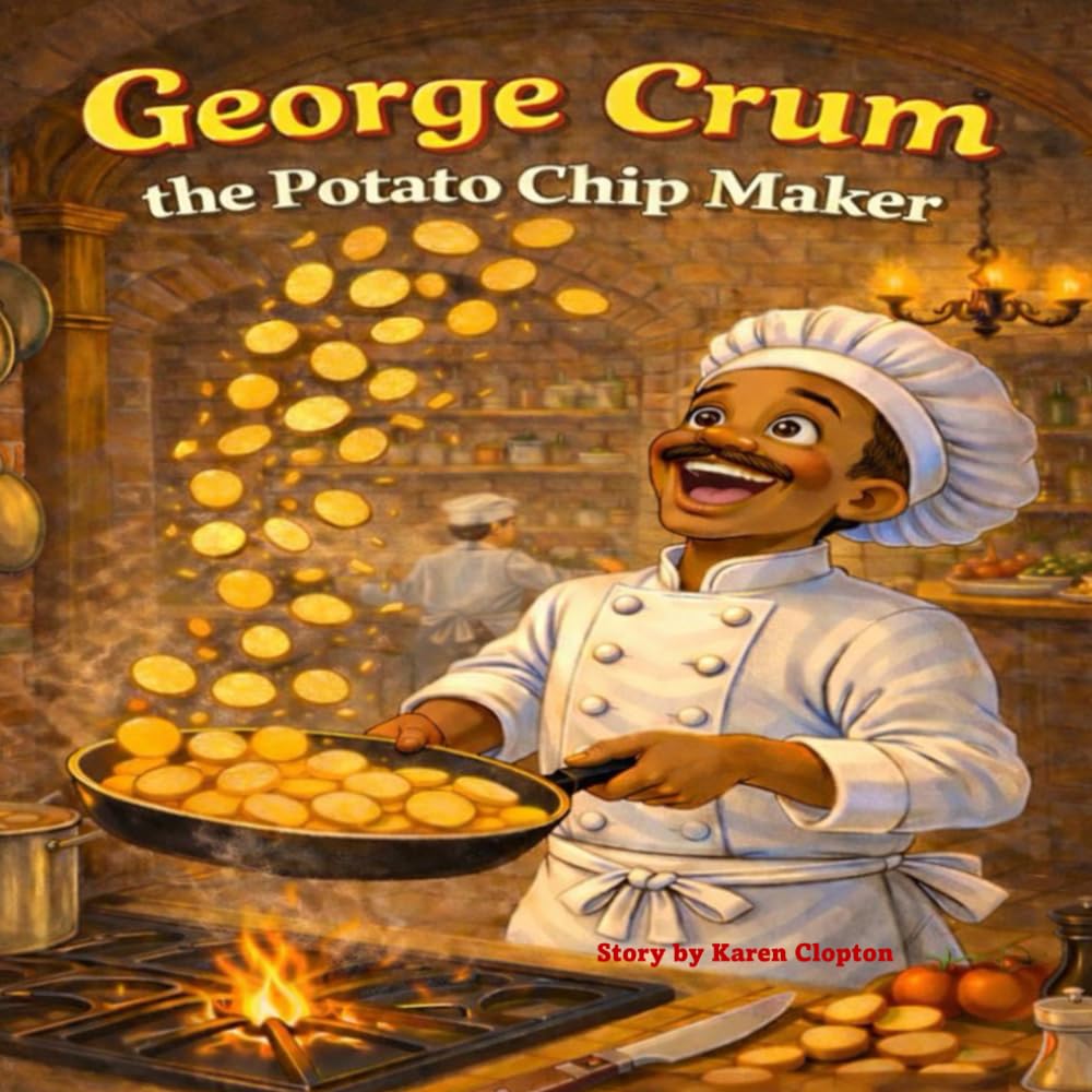 George Crum The Potato Chip Maker (Fun History Books for Young learners)