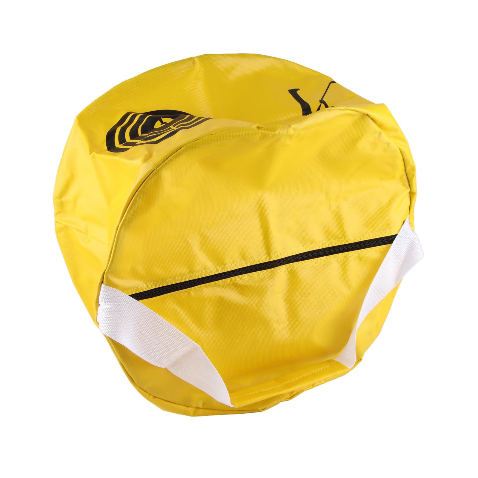 Bolsa de Impacto para Golf, Entrenador de Swing para Corregir Postura, Equipo de Práctica de Golf Portátil con Superficie Lisa, Amarillo