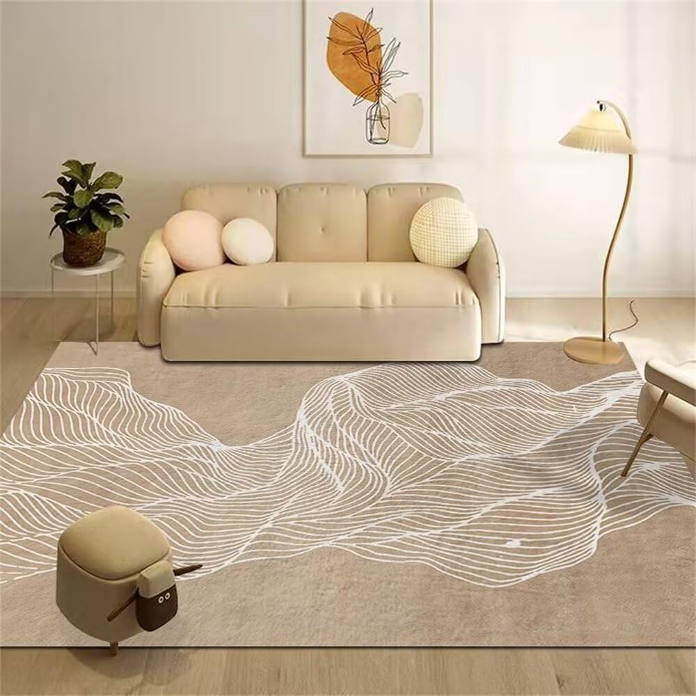 Tapis anti dérapant doux 140x200cm résistant à l'usure pour grand chien