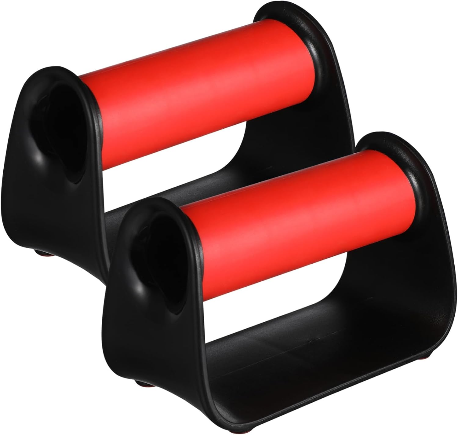 Toyvian 1 Pair Strength Training Handles for Home Workouts Nonslip Grip Bars for Floor Stability Comfortable Wrist Support Durable Design for Womens Fitness