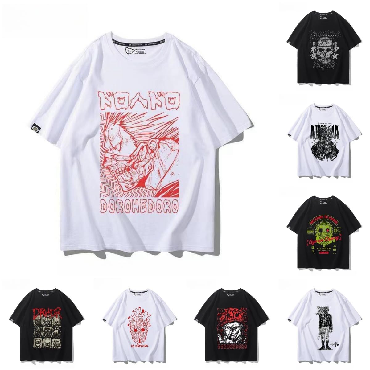 Amazon.co.jp: ドロヘドロ Tシャツ 半袖 肌着 ドロヘドロ カイマン 