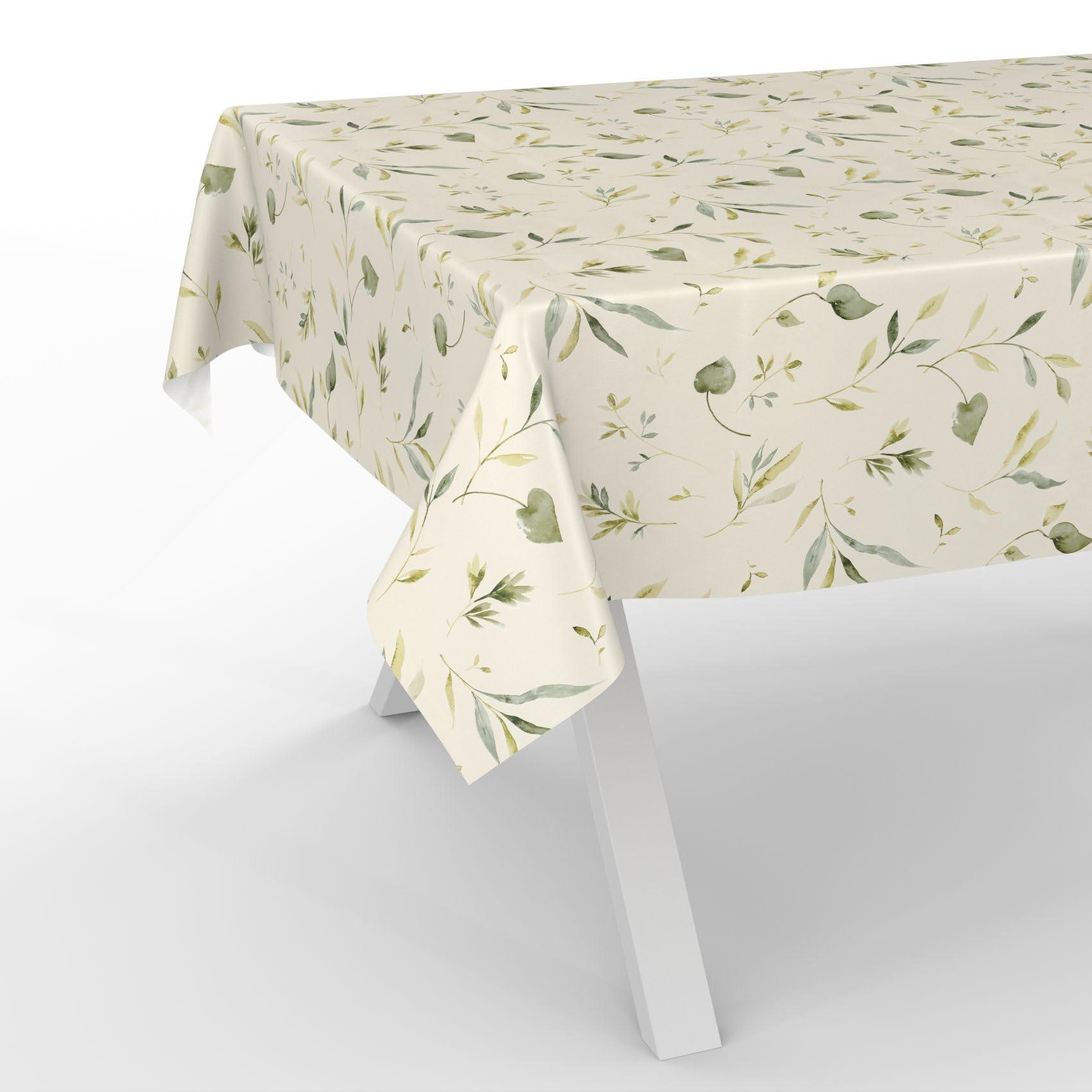 ANRO Oilcloth Tablecloth Wax Tablecloth Washable Garden Tablecloth Water-Repellent 140 x 140 cm Cut Edge Canada Floral