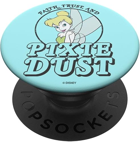 Disney Peter Pan Tinkerbell Faith Trust y Pixie Dust PopSockets Standard PopGrip