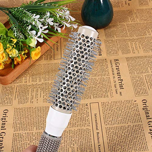 Spazzole Rotonde in 5 Misure - Cilindriche per Capelli Ricci, in Ceramica, per Stiratura e Styling