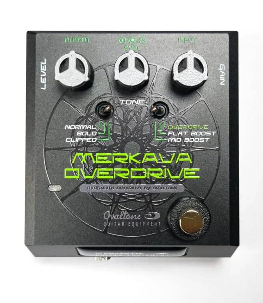 ギター Ovaltone Merkava Overdrive Ovaltone ( オーバルトーン ) MERKAVA OVERDRIVE 送料無料