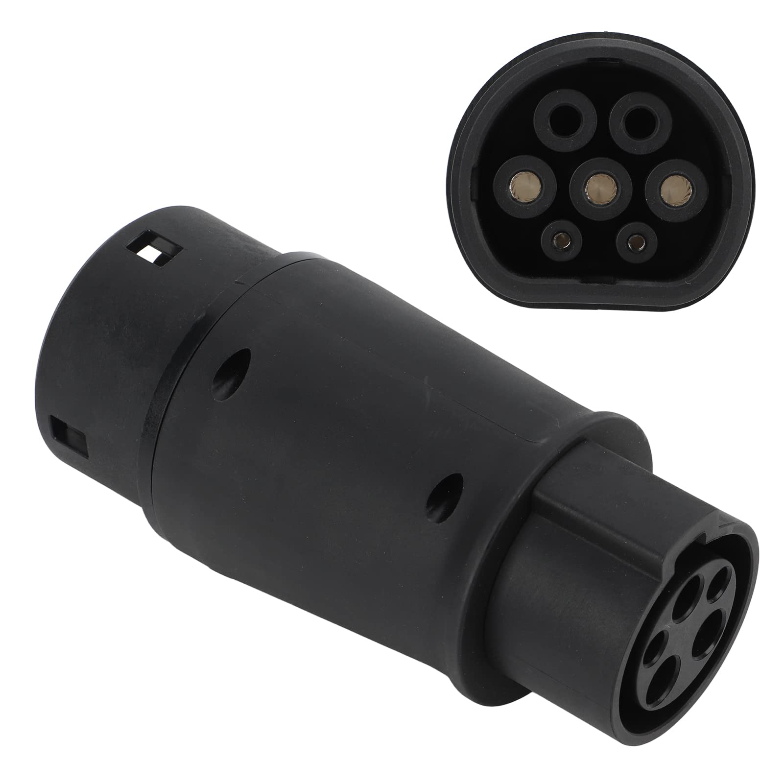 Wtyczka Adaptera EV, Konwerter Adaptera ładowania Typu 1 do 2 EV, 16A/32A 240 V 7,2 KW, Złącze ładowania IP54 EV