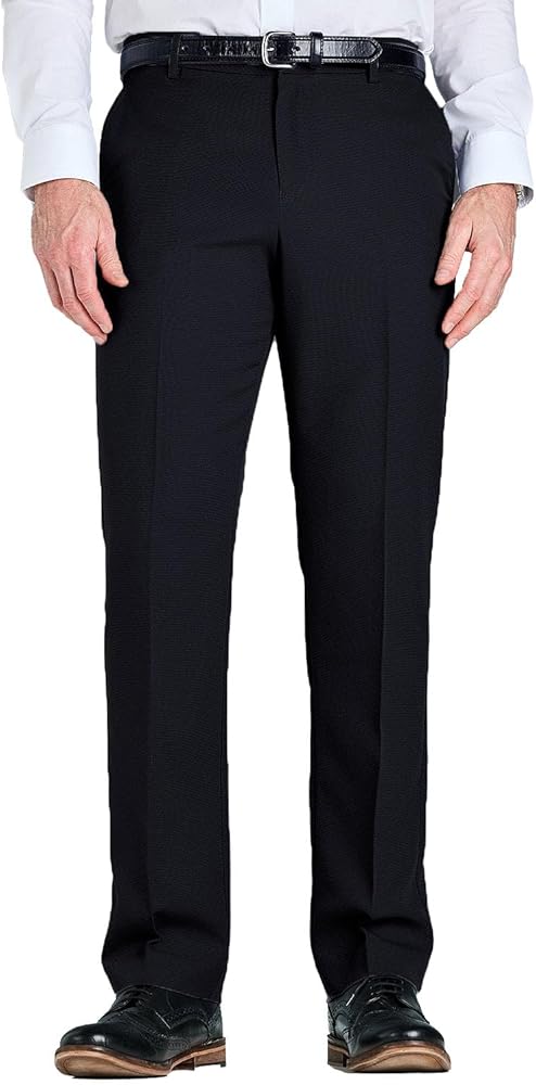 everyone FARAH slacks NAVY サイズL SALE】FARAH / Two Tuck Wide Tapered Pants (Cotton Linen