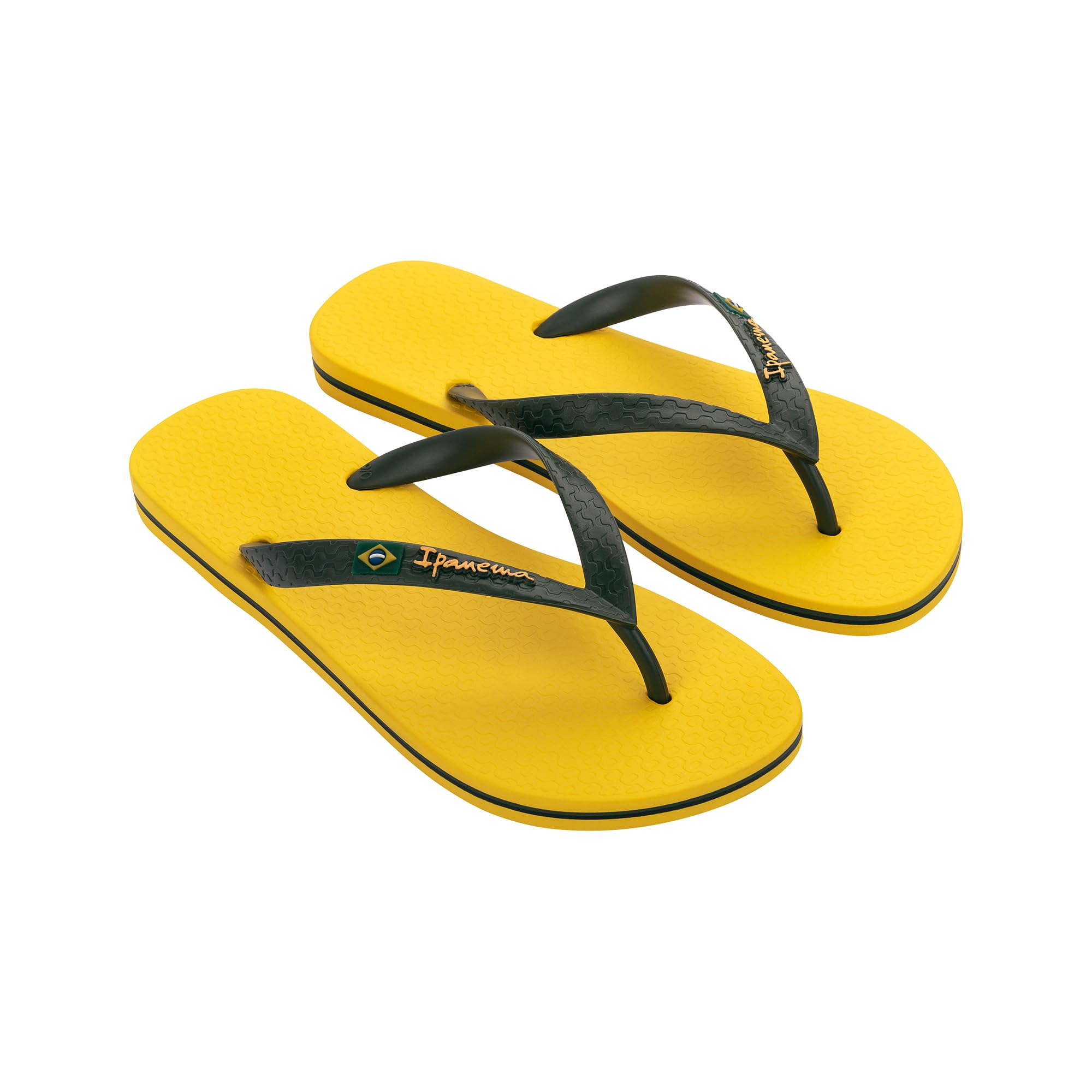 Ipanema Men's CLAS Brasil Ii Ad Flip-Flop, Yellow Green, 35/36 EU