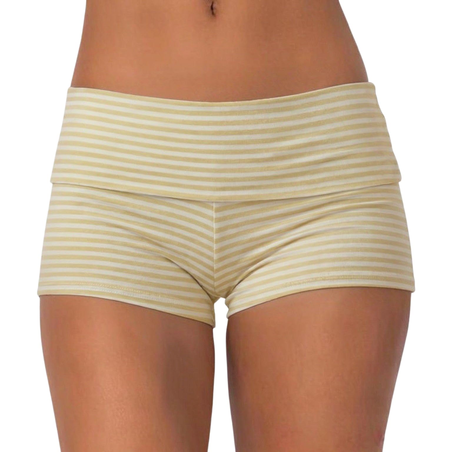 Women Fold Over Mini Shorts Y2K Lounge Pajama Bottoms Low Rise Booty Shorts